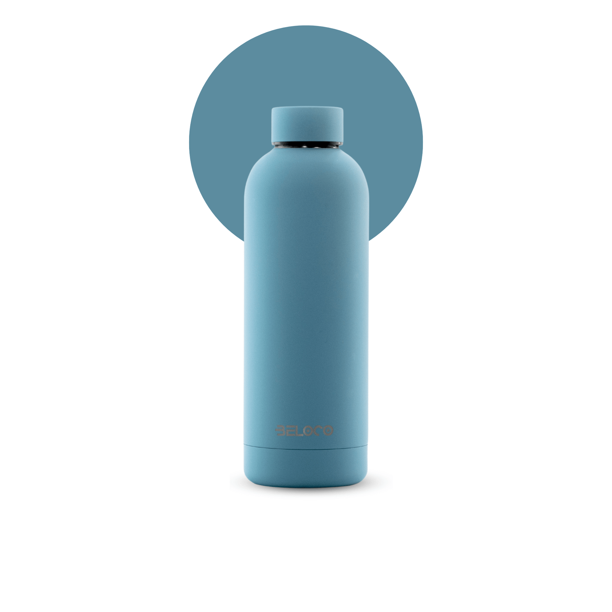 Classiq Blue water bottle - 500 ml - BeLoco