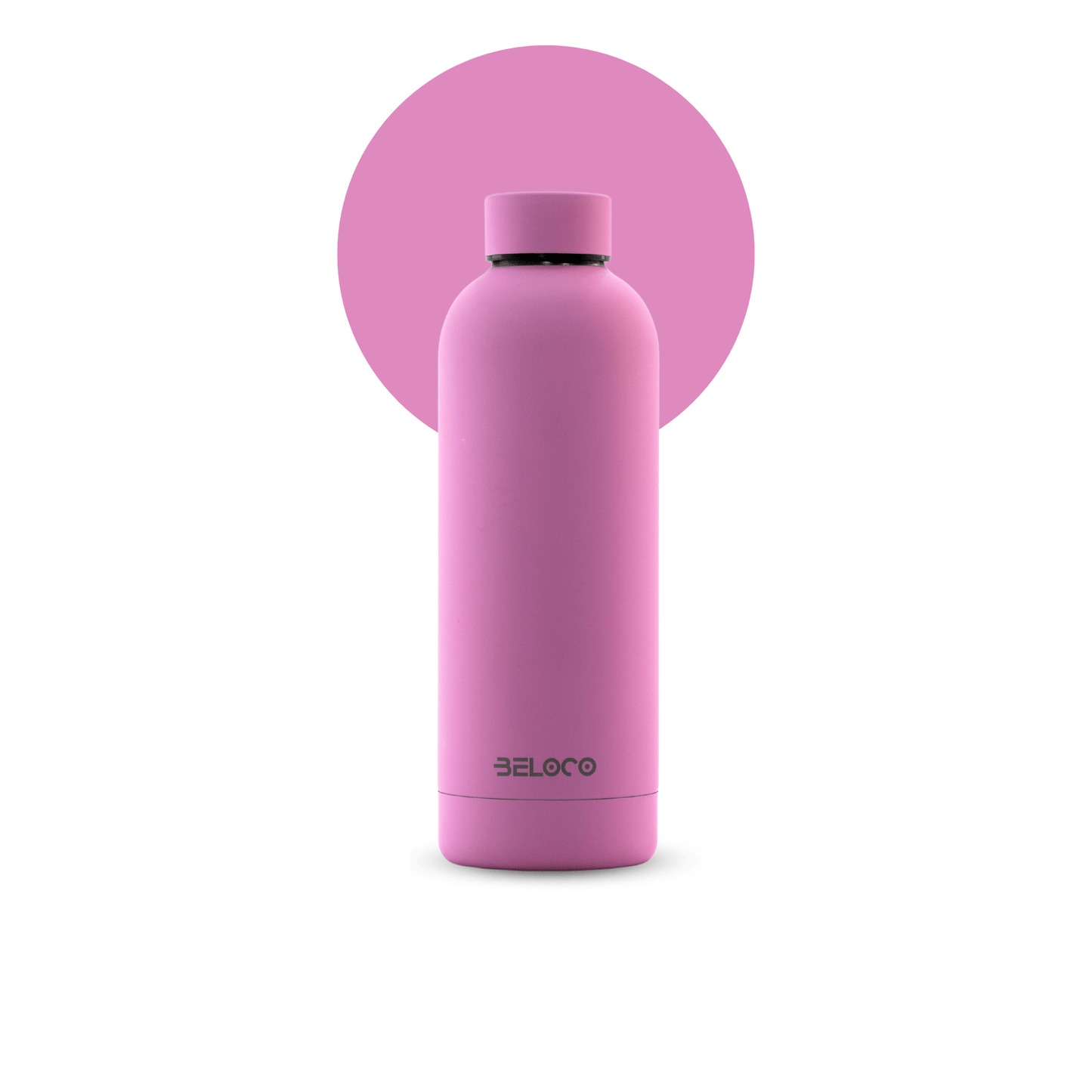 Classiq Pink water bottle - 500 ml - BeLoco