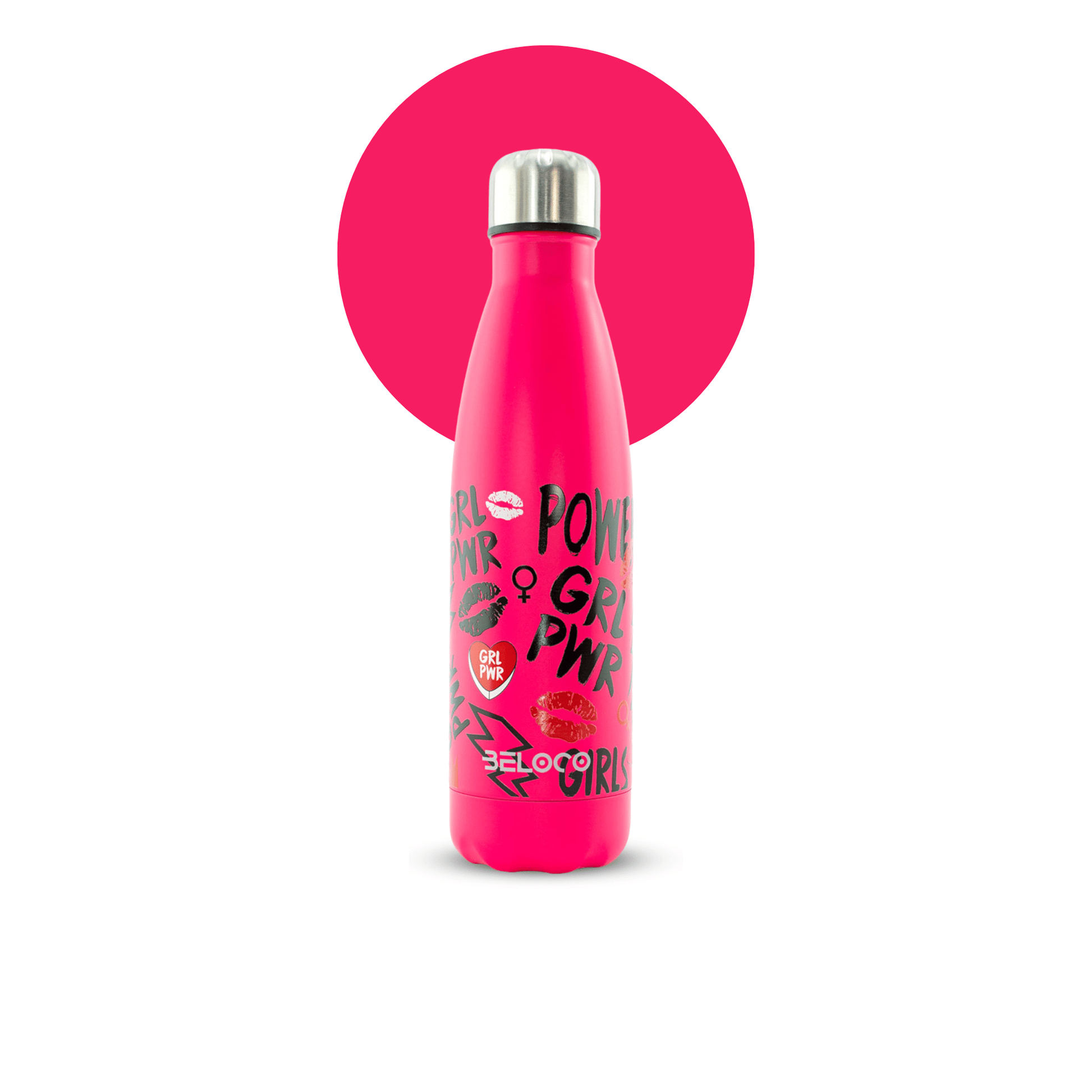 Pink Queen bottle - 500 ml - BeLoco