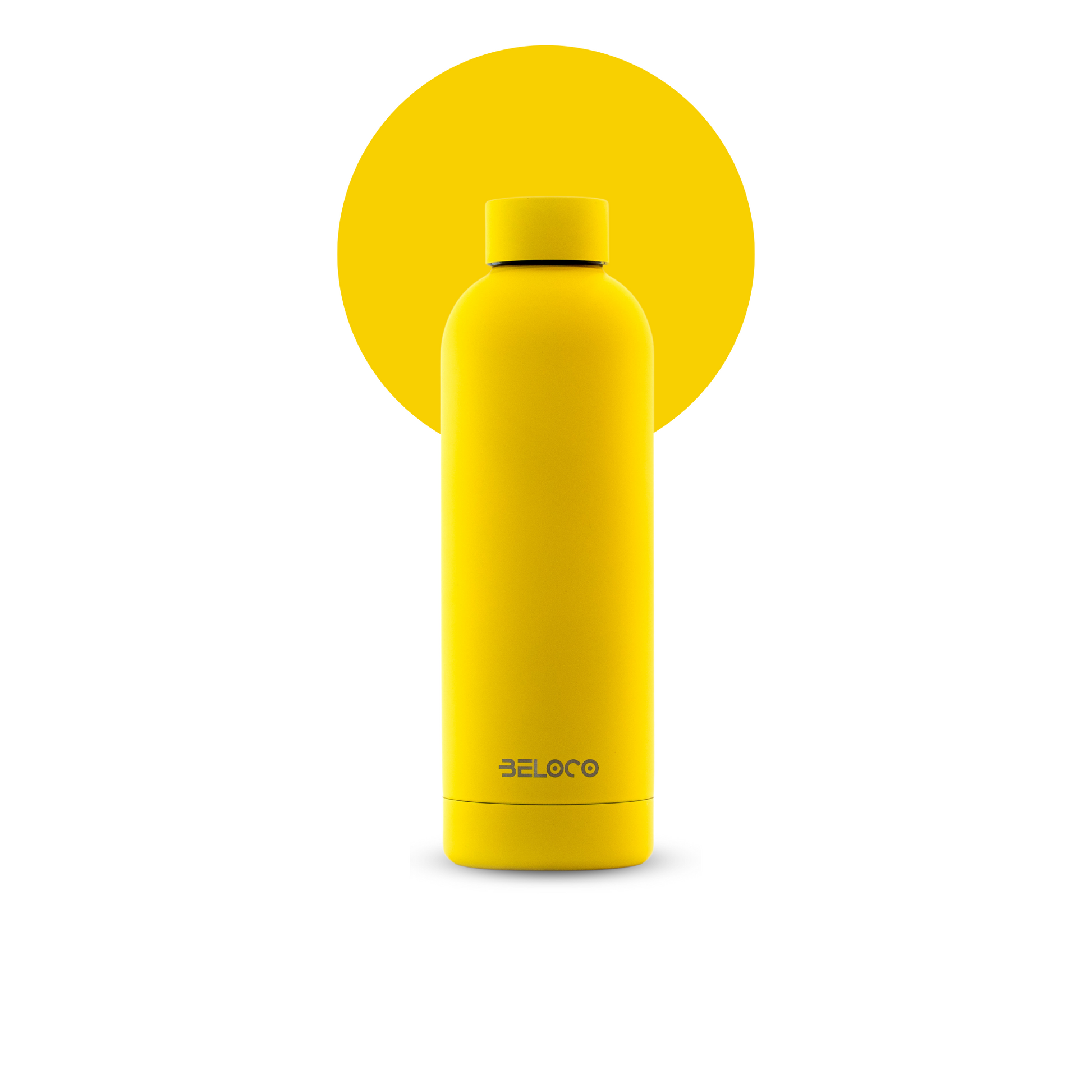 Žuta boca za vodu | Yellow Water Bottle | BeLoco