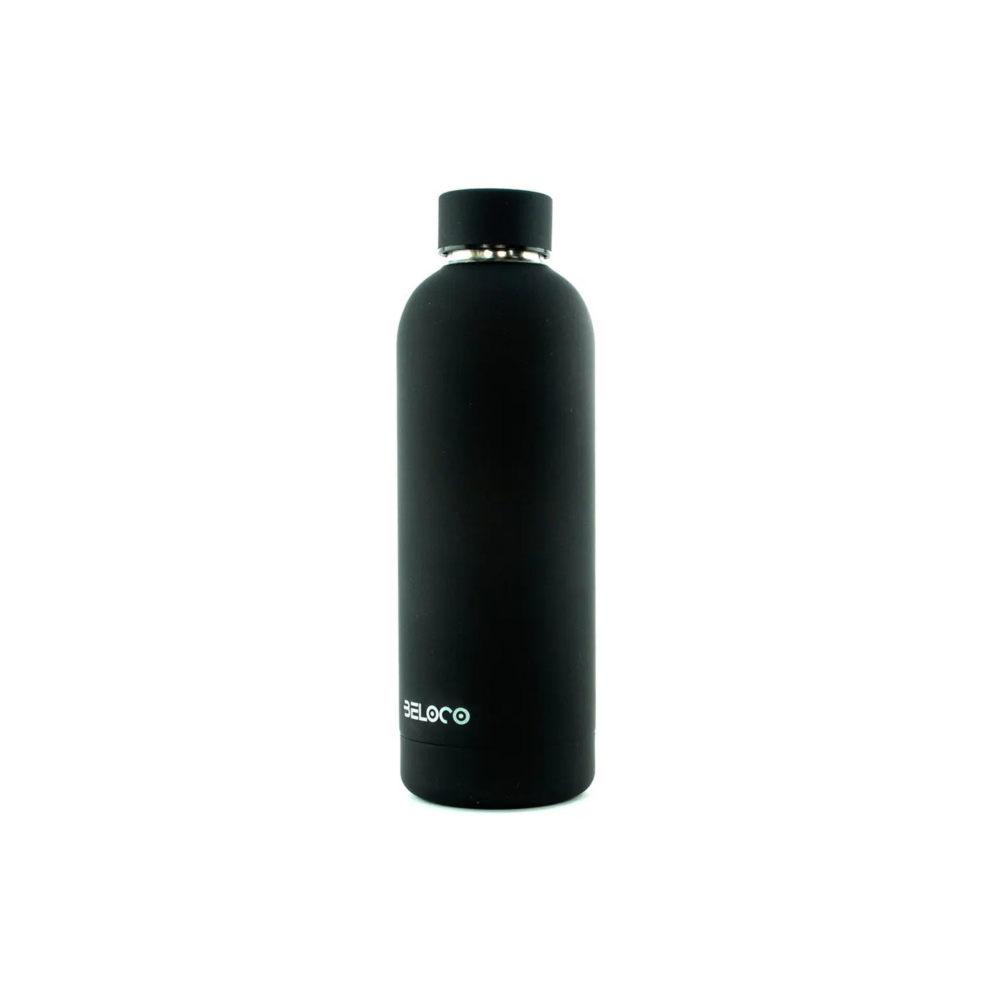 Black Water Bottle | Black Matte Water Bottle | BeLoco